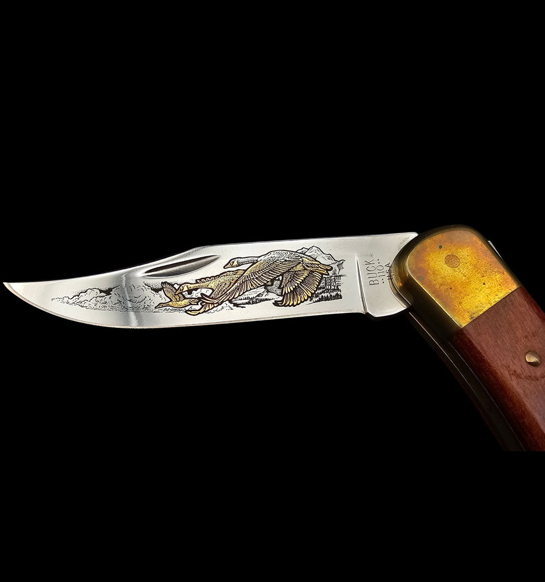 Buck 110 Folding Hunter – Limited Edition (Ducks Unlimited) SN# 505