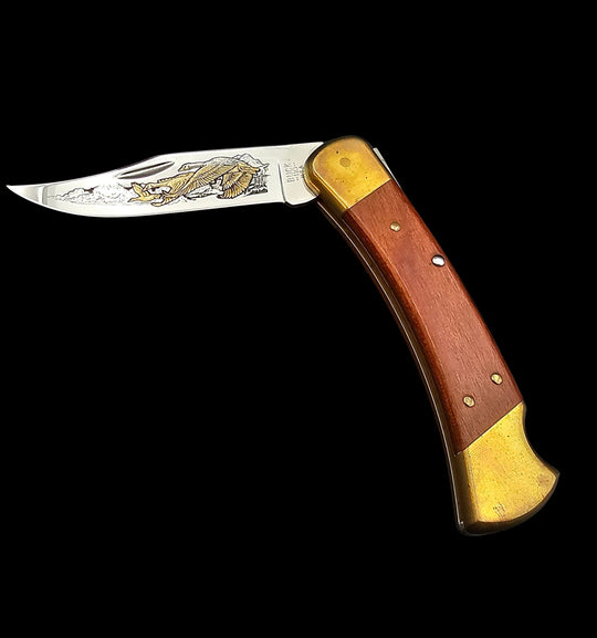 Buck 110 Folding Hunter – Limited Edition (Ducks Unlimited) SN# 505