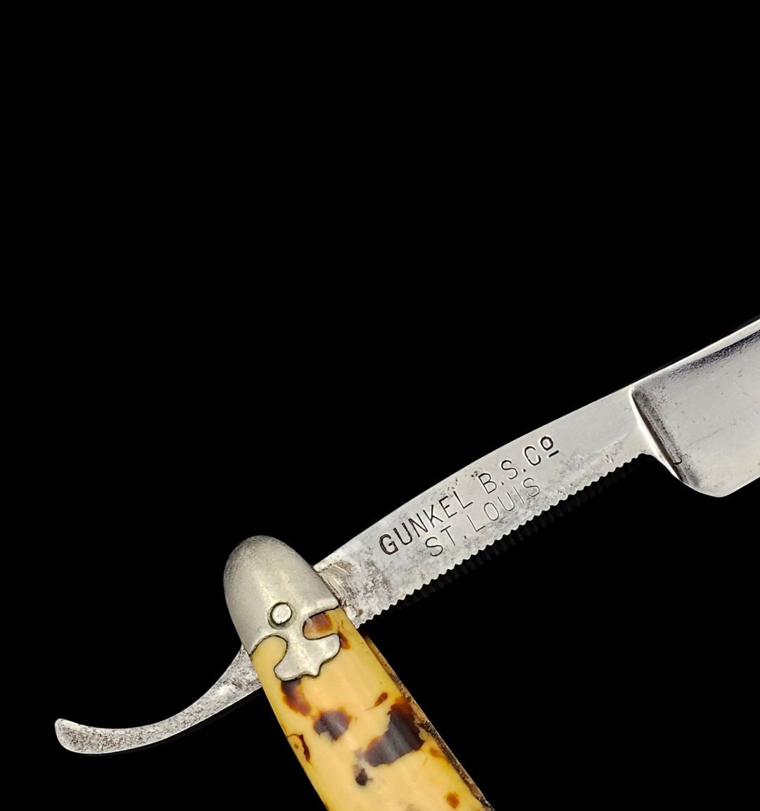 Gunkel B.S Co Blue Bird Straight Razor