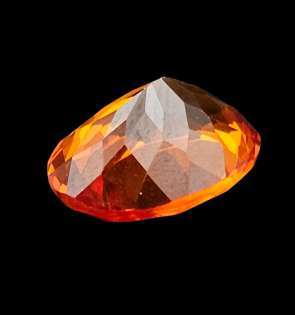 Orange Sapphire 18CT Oval Cut