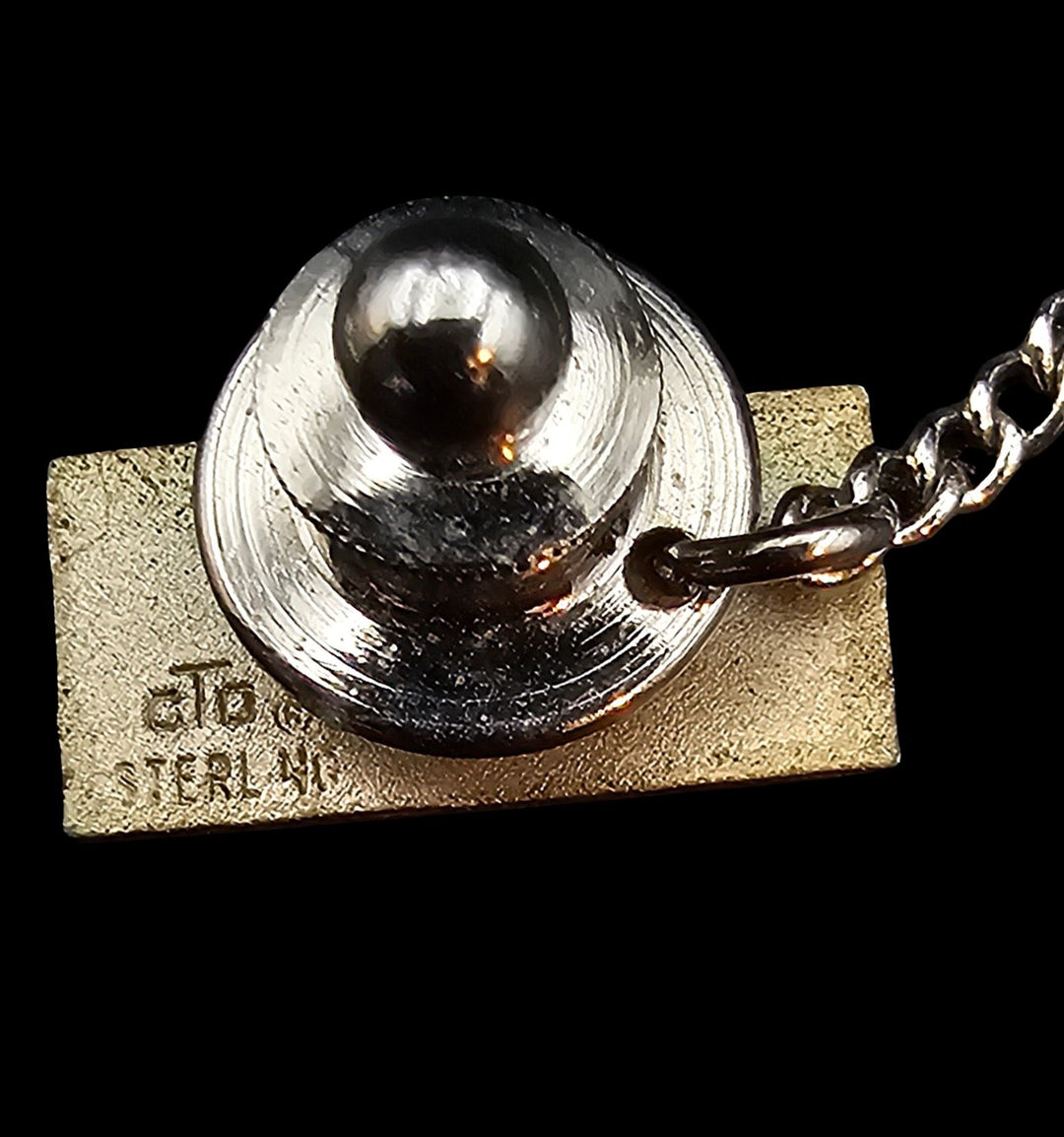 Sterling Silver Cufflink & Tie Tack Lot
