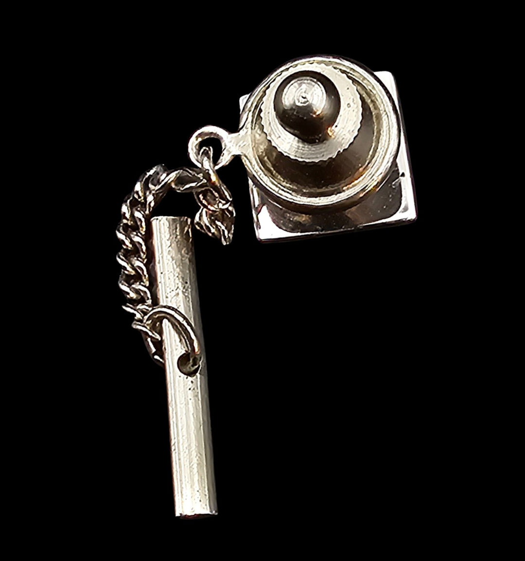 Sterling Silver Cufflink & Tie Tack Lot